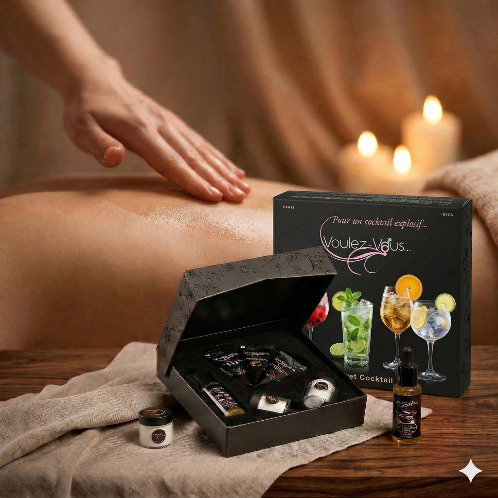 Coffret coquin spécial COCKTAILS - by Voulez-Vous...…