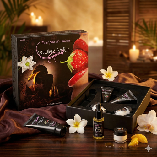Coffret coquin spécial EXOTIQUES - by Voulez-Vous...