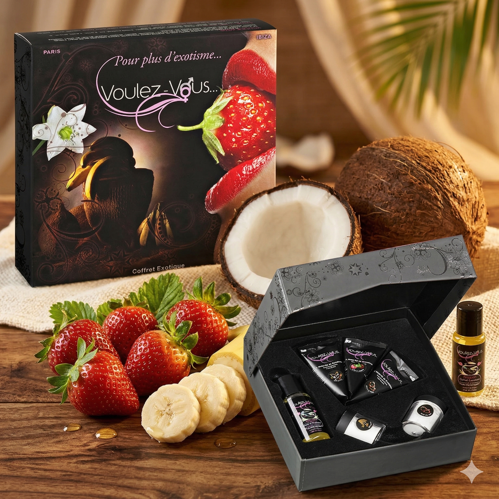 Coffret coquin spécial EXOTIQUES - by Voulez-Vous...