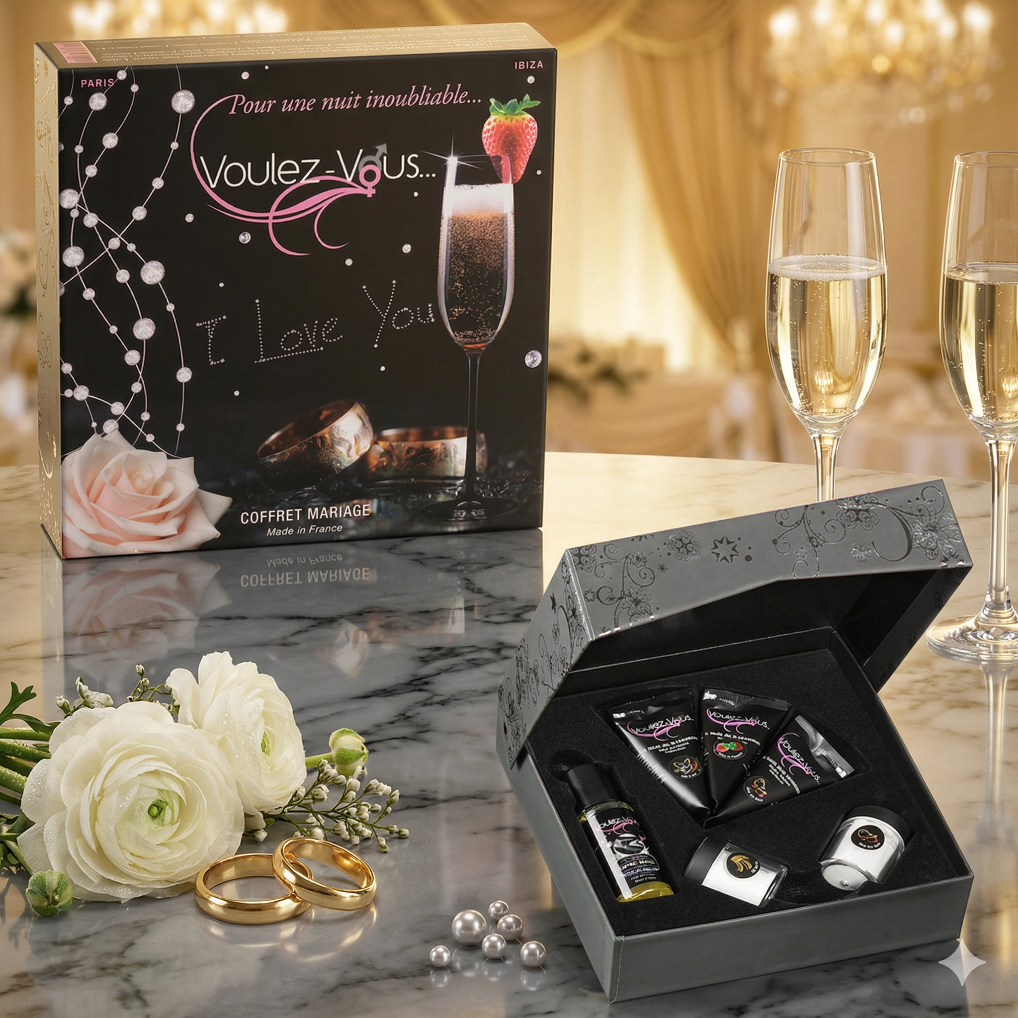 Coffret coquin spécial MARIAGE - by Voulez-Vous...
