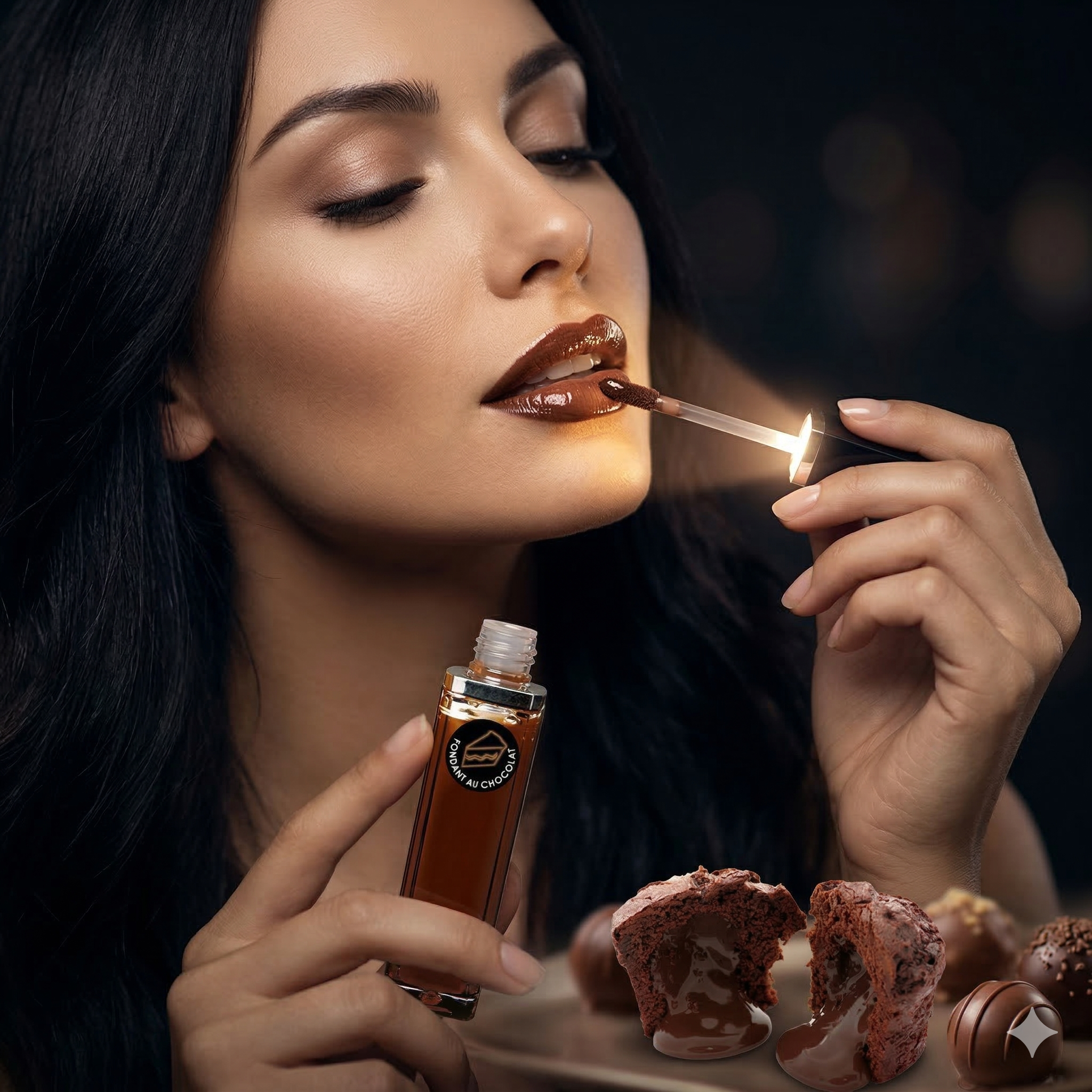 Gloss effet chaud-froid - Fondant chocolat - EXAMEN ORAL – by Voulez-Vous…