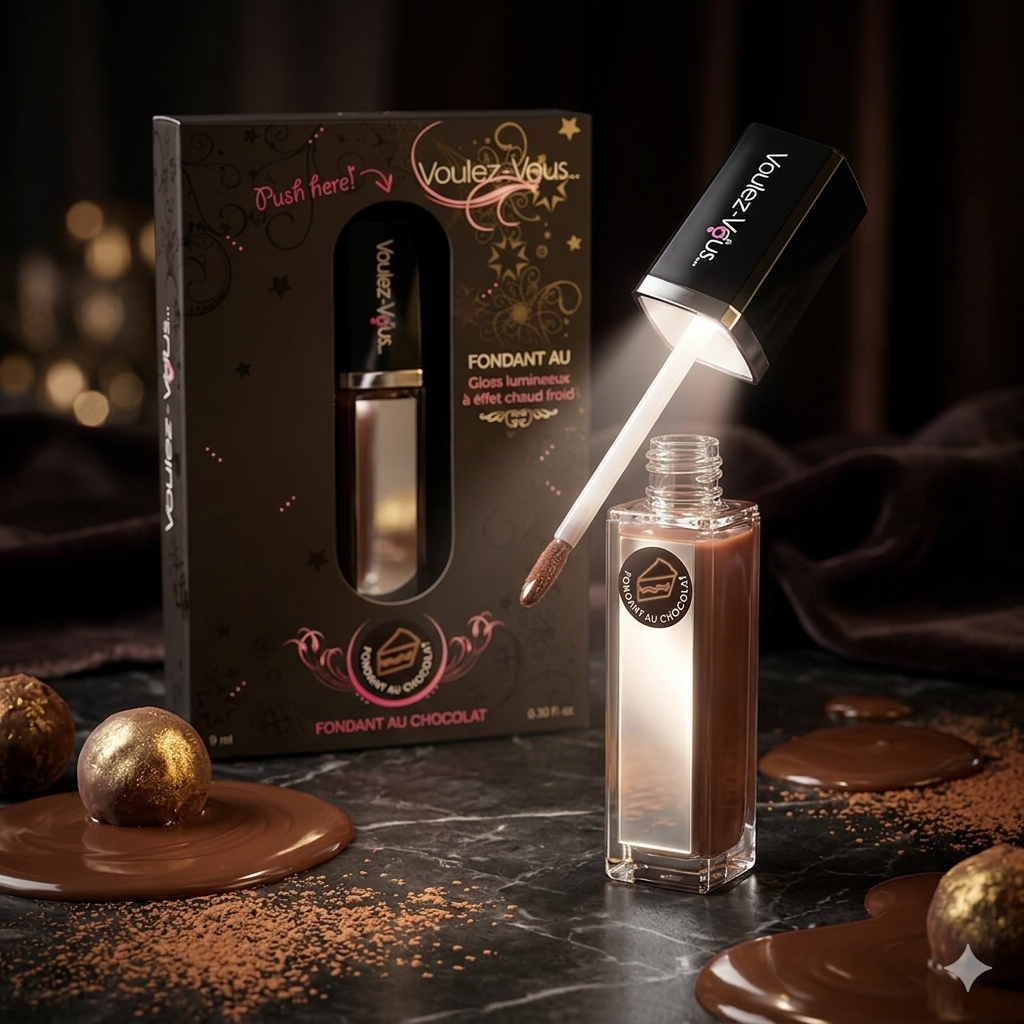 Gloss effet chaud-froid - Fondant chocolat - EXAMEN ORAL – by Voulez-Vous…