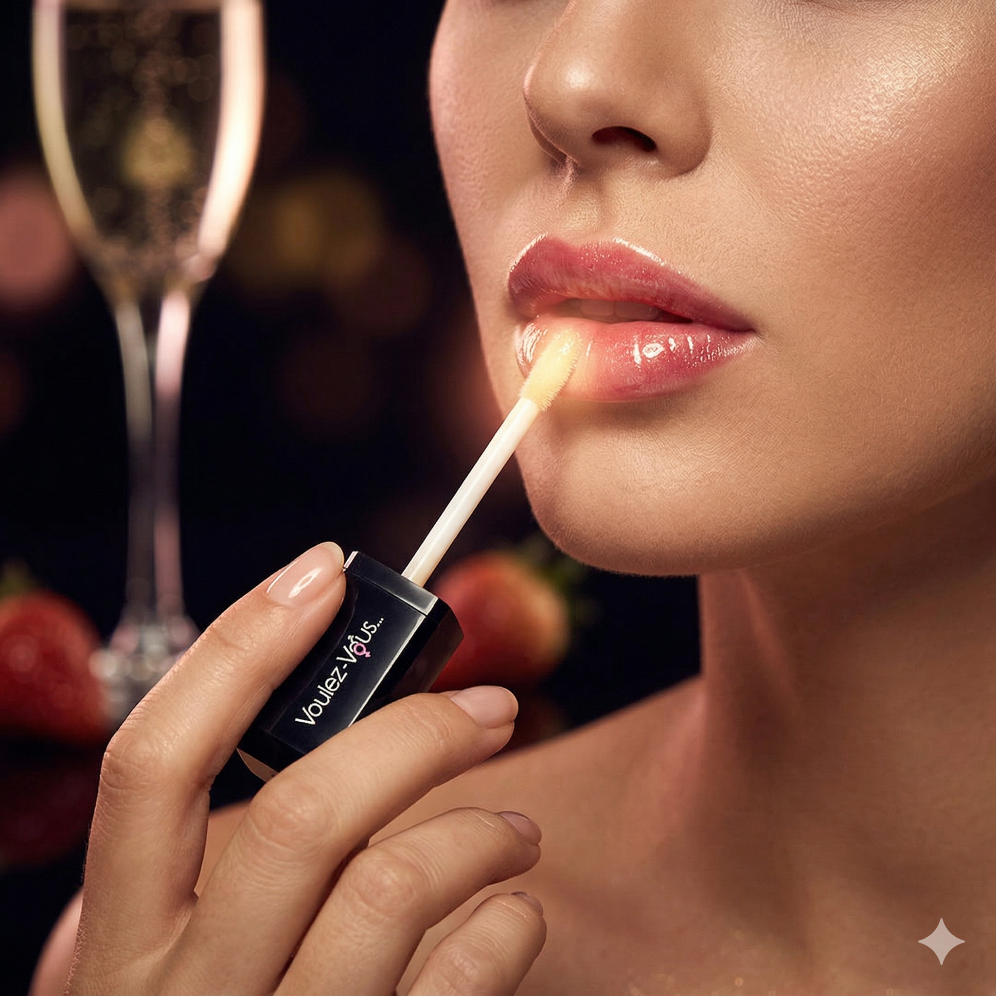 Gloss effet chaud-froid - Fraise Pétillant - EXAMEN ORAL – by Voulez-Vous…