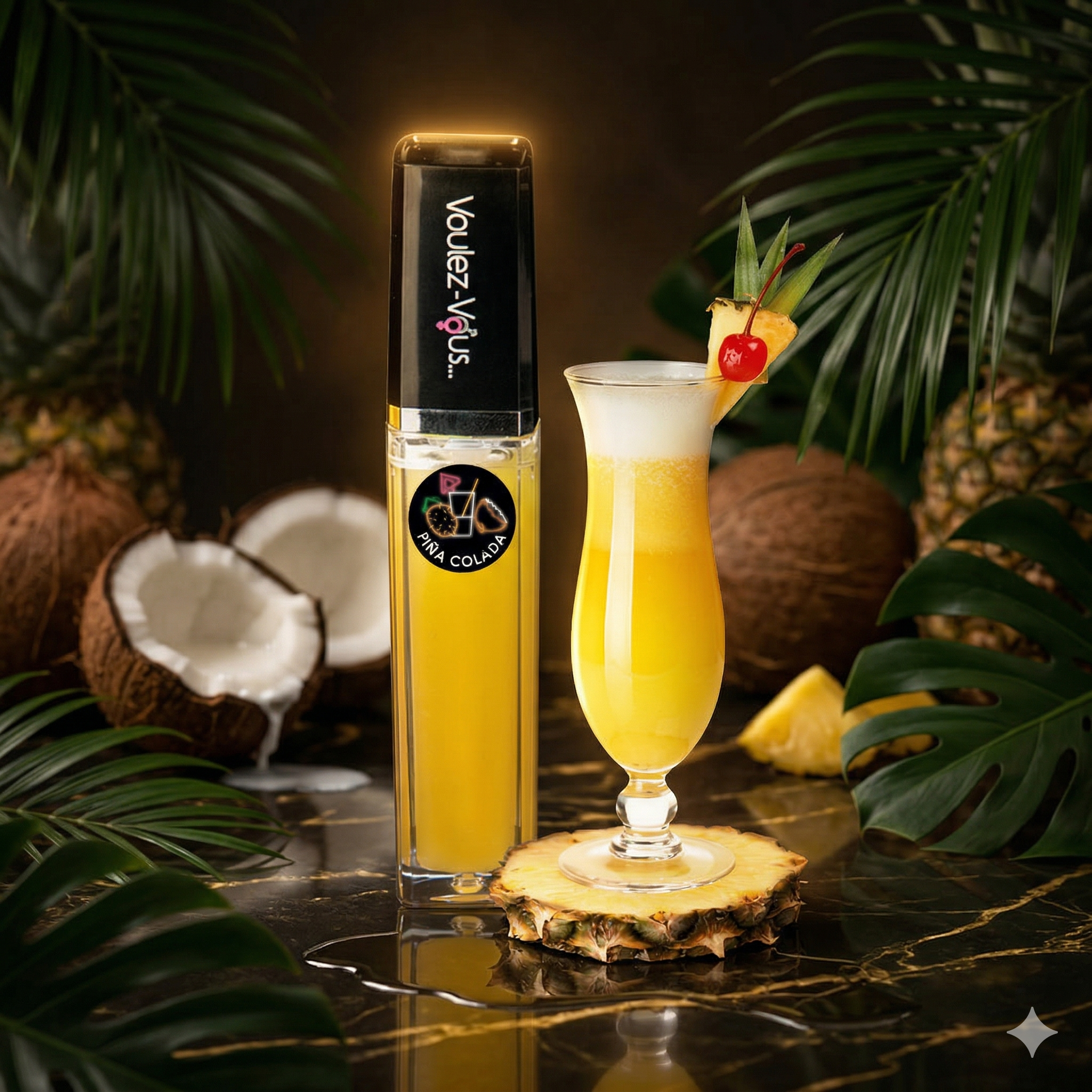 Gloss effet chaud-froid - Piña Colada - EXAMEN ORAL – by Voulez-Vous…