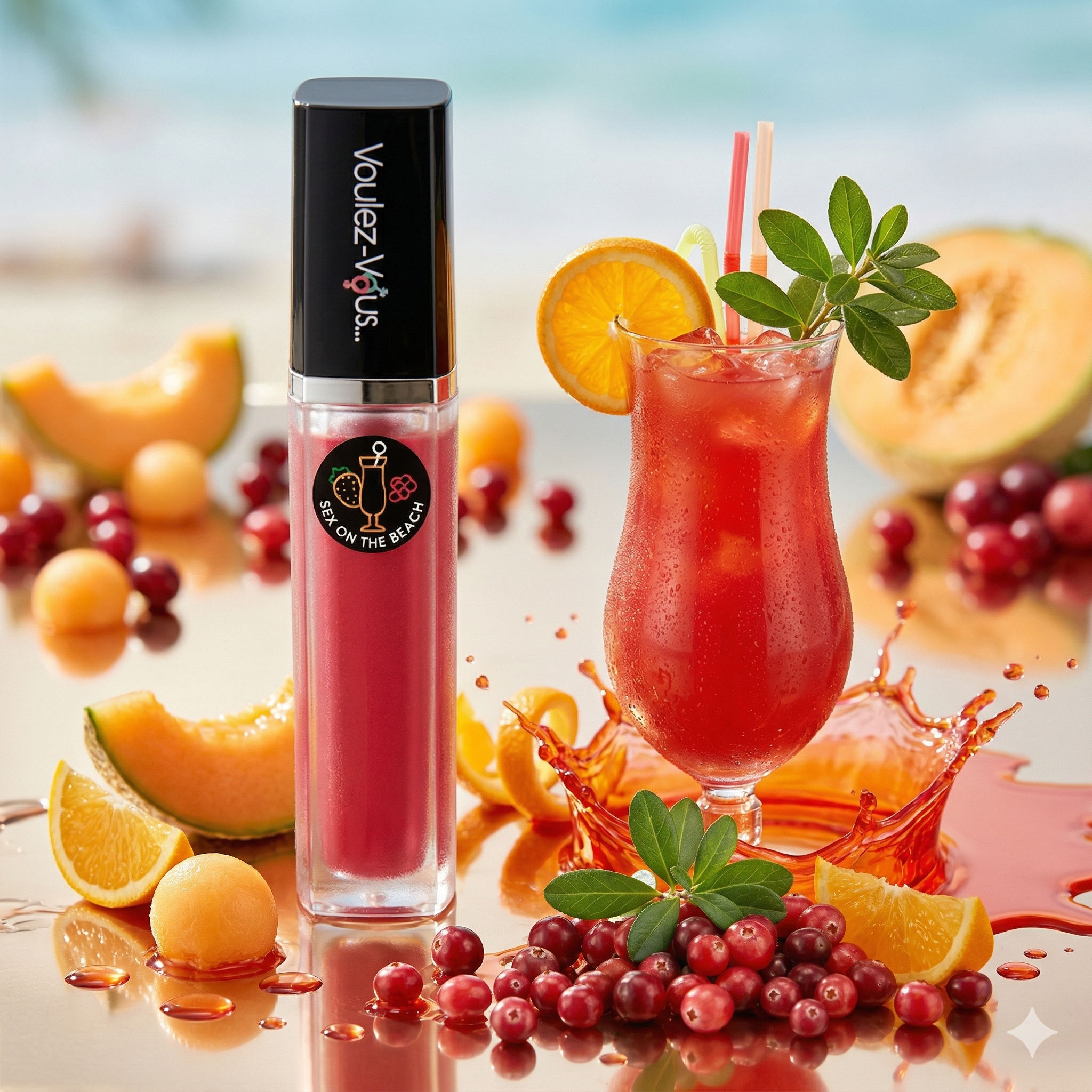 Gloss effet chaud-froid - Sex on the Beach - EXAMEN ORAL – by Voulez-Vous…