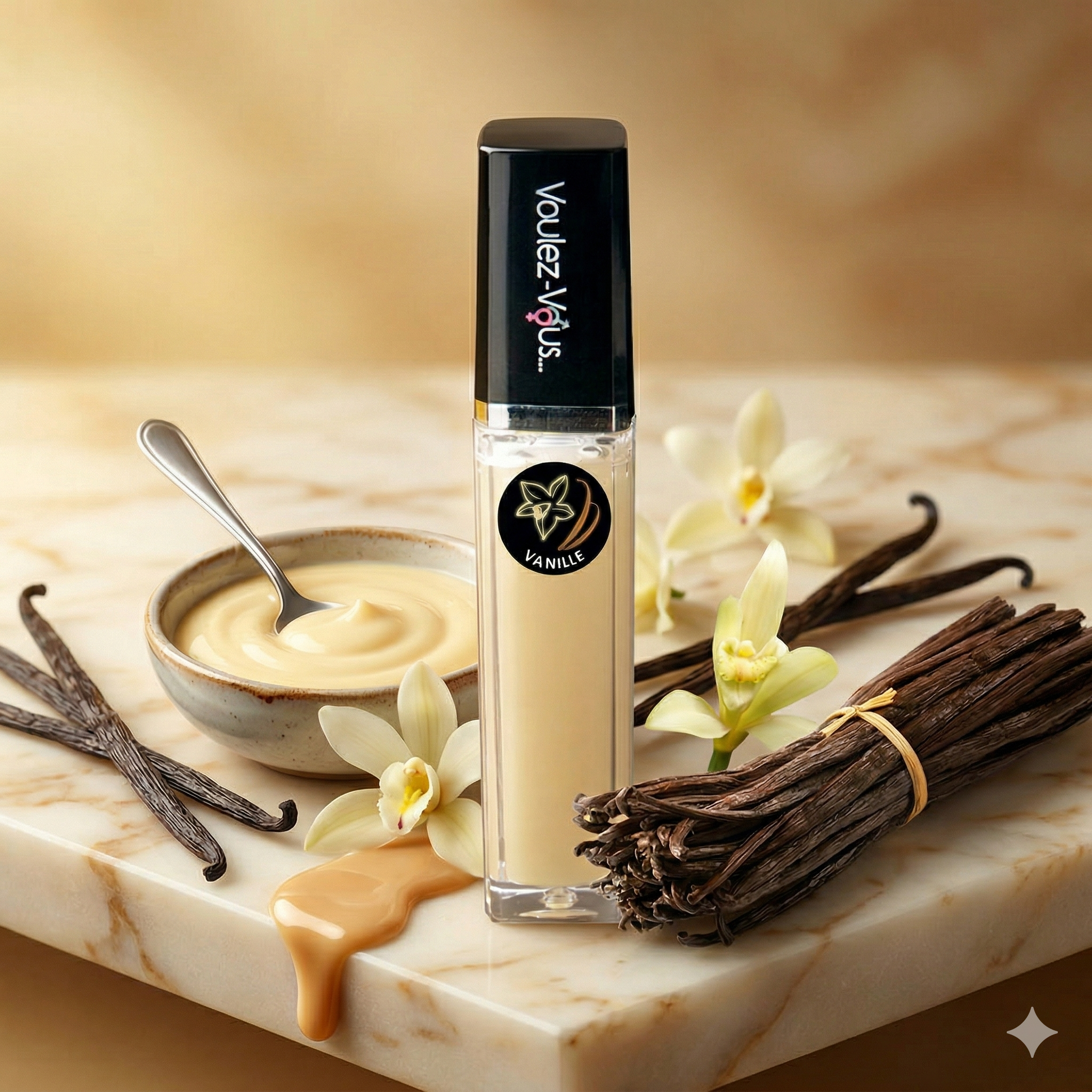 Gloss effet chaud-froid - Vanille - EXAMEN ORAL – by Voulez-Vous…
