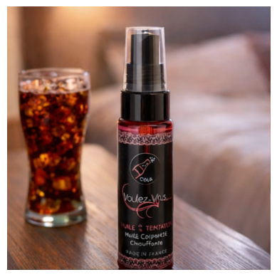 Huile chauffante – Cola - L’HUILE DE LA TENTATION – by Voulez-Vous…