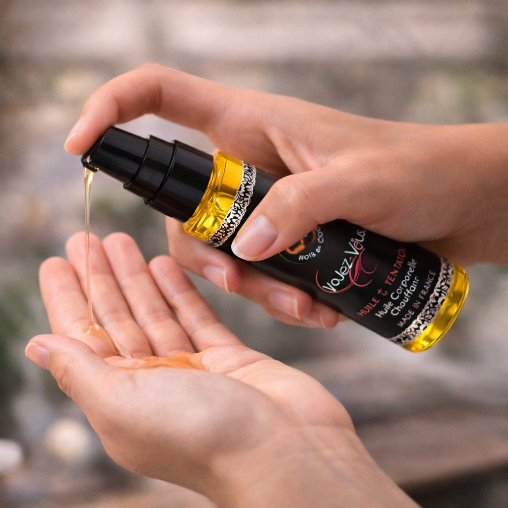 Huile chauffante – Piña Colada - L’HUILE DE LA TENTATION – by Voulez-Vous…