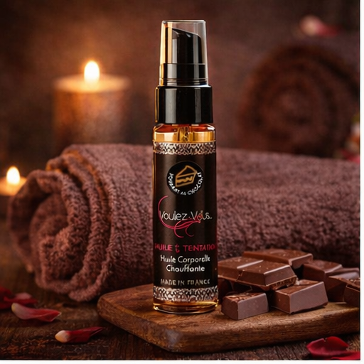 Huile chauffante – Fondant chocolat - L’HUILE DE LA TENTATION – by Voulez-Vous…