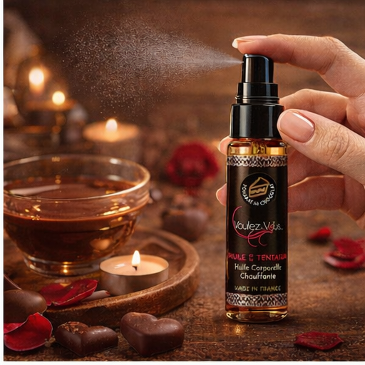 Huile chauffante – Fondant chocolat - L’HUILE DE LA TENTATION – by Voulez-Vous…