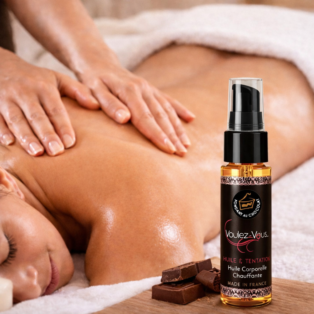 Huile chauffante – Fondant chocolat - L’HUILE DE LA TENTATION – by Voulez-Vous…