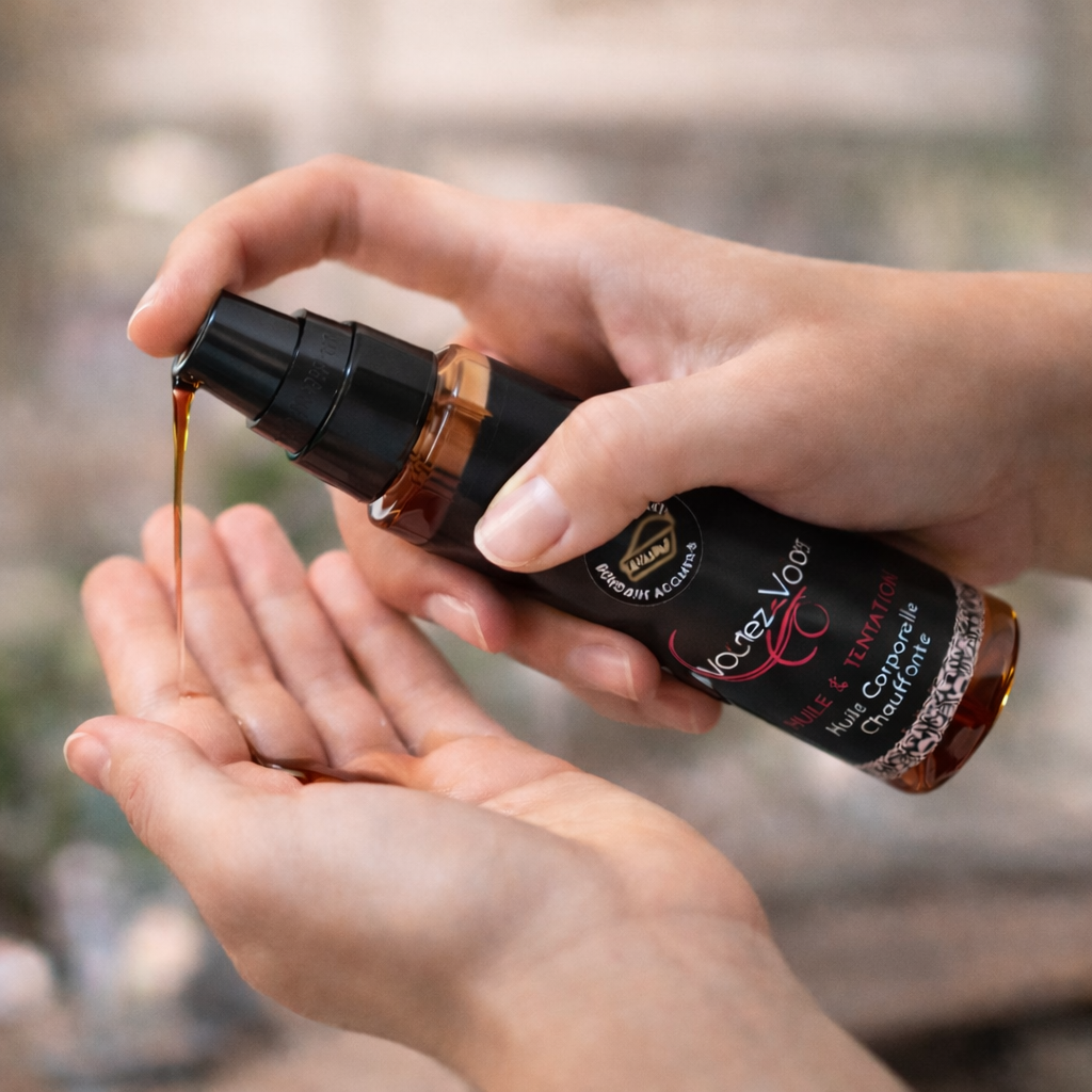 Huile chauffante – Fondant chocolat - L’HUILE DE LA TENTATION – by Voulez-Vous…
