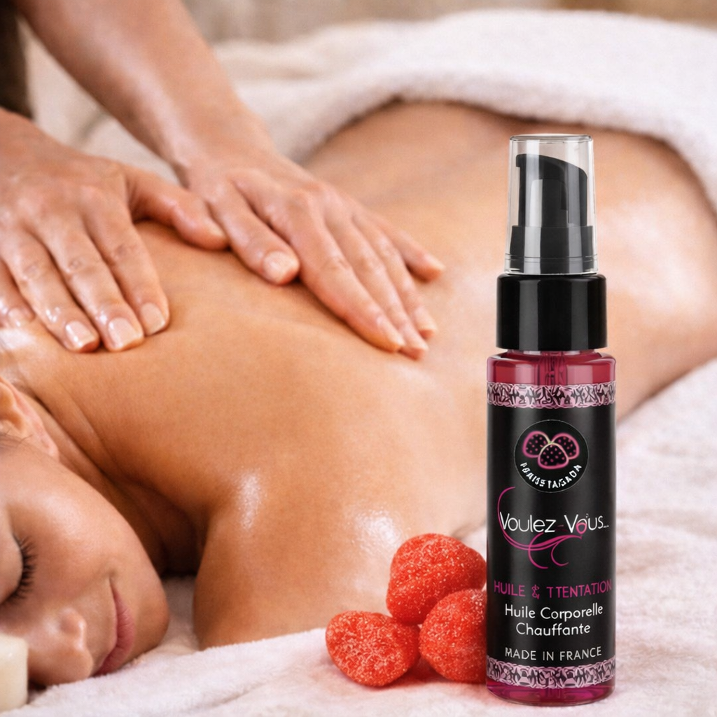 Huile chauffante – Tagada - L’HUILE DE LA TENTATION – by Voulez-Vous…