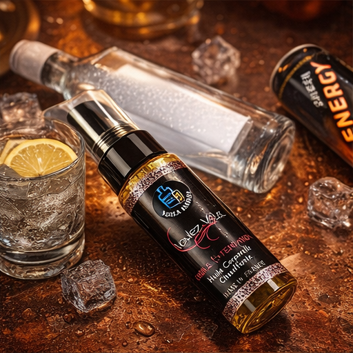 Huile chauffante – Vodka Energy - L’HUILE DE LA TENTATION – by Voulez-Vous…