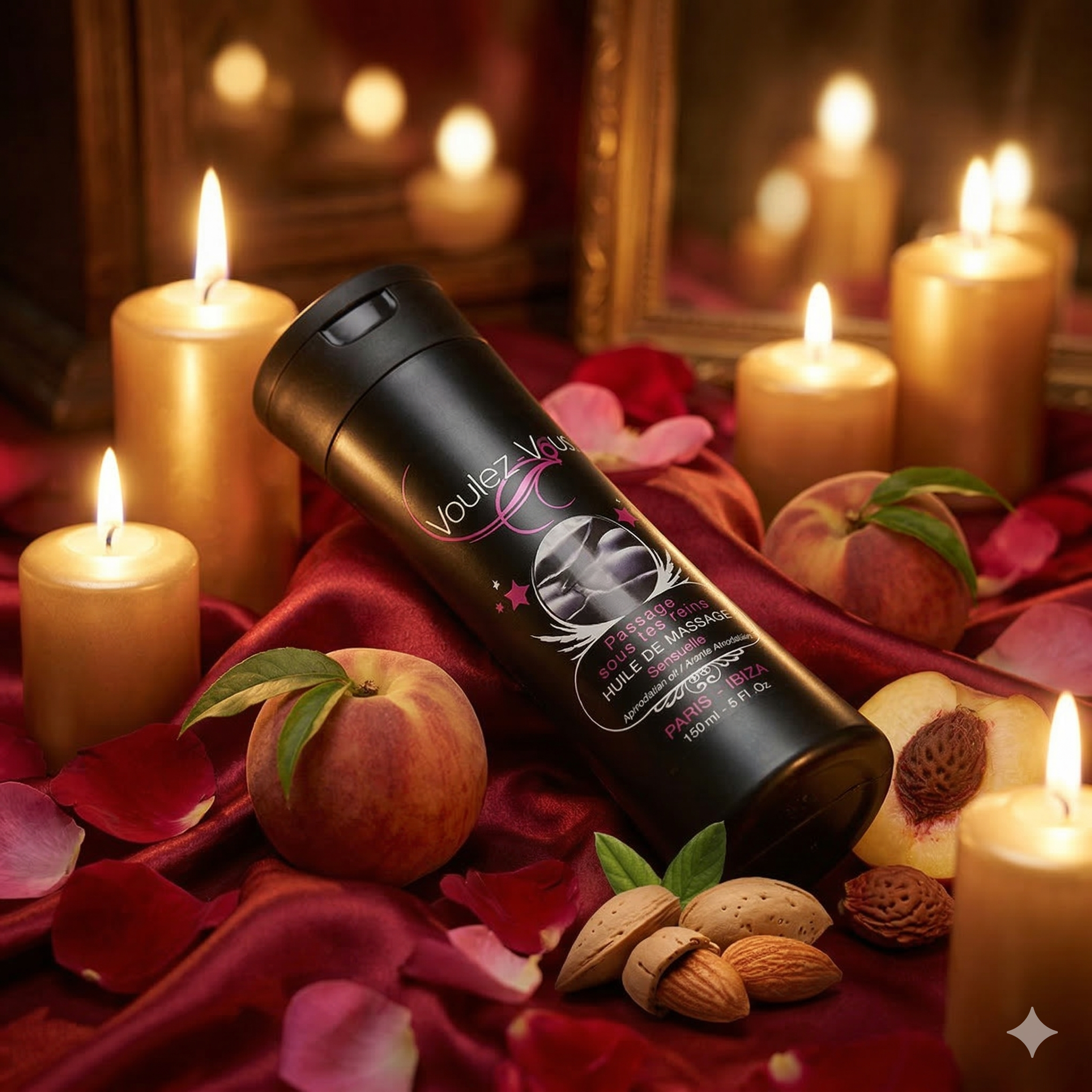 Huile de massage Sensuelle PASSAGE SOUS TES REINS – Voulez-Vous…