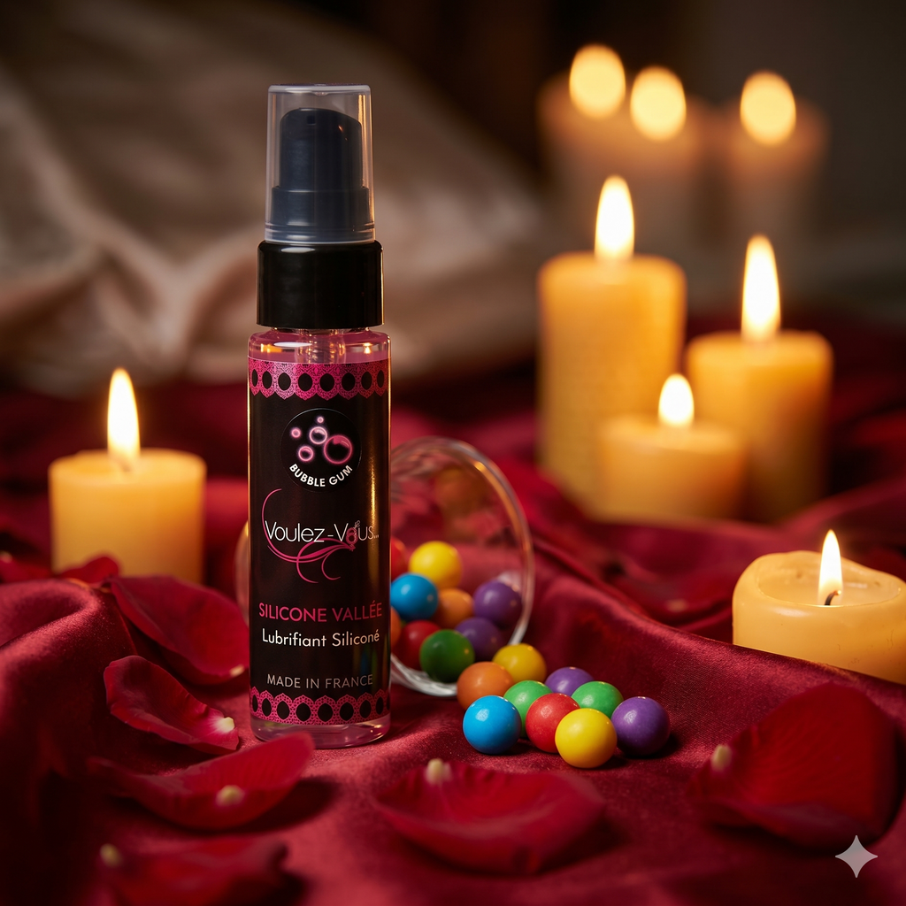 Lubrifiant silicone - BubbleGum - SILICONE VALLÉE -  by Voulez-Vous…