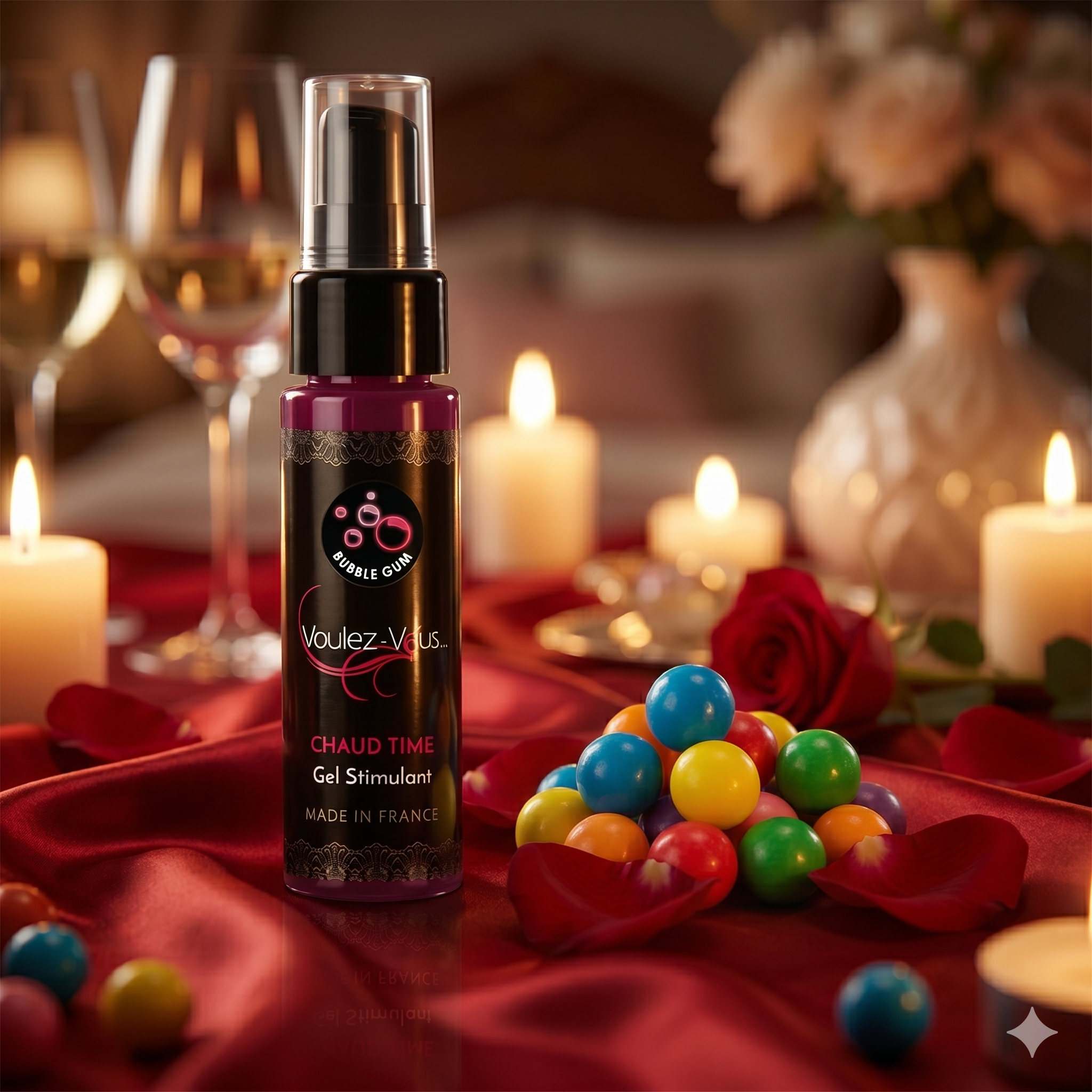 Gel stimulant homme - BubbleGum - CHAUD TIME – By Voulez-Vous…