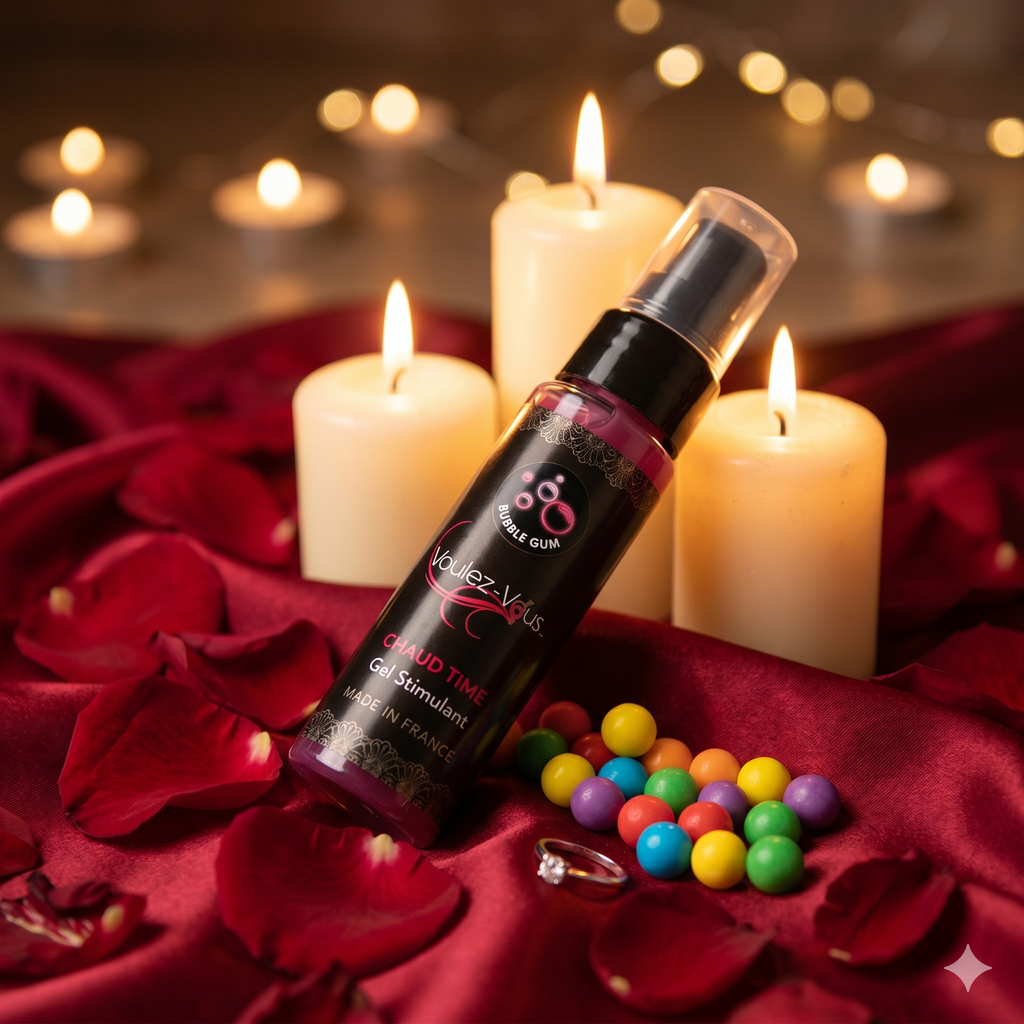 Gel stimulant homme - BubbleGum - CHAUD TIME – By Voulez-Vous…